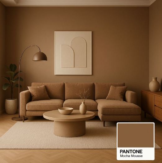 Pantone 2025 年度代表色摩卡慕斯｜特色與室內設計裝修應用